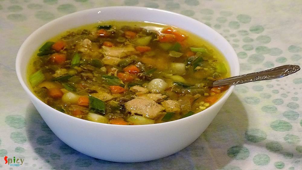 Chicken Soup (Desi Style)
