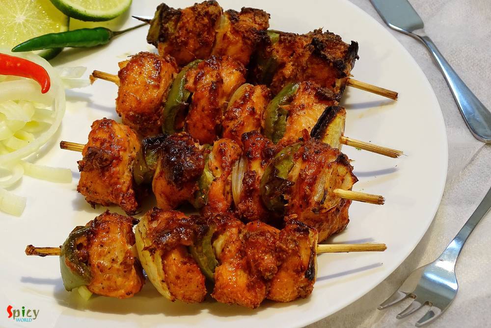 Chicken Tikka Kabab / Kebab
