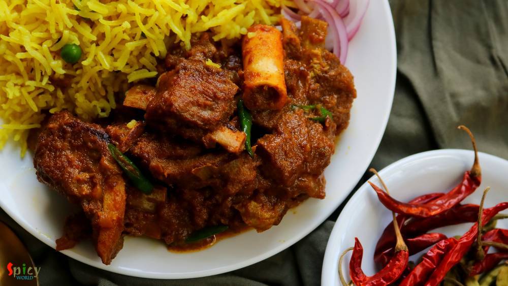 Mutton Kosha / Slow cooked Mutton curry