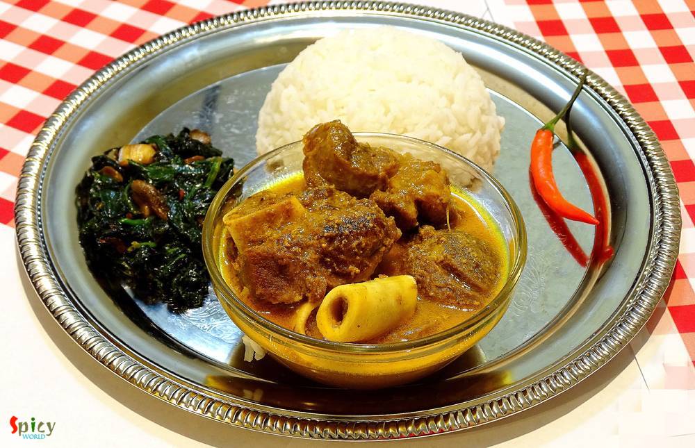 Vegetarian Mutton Curry / Niramish Mangshor Jhol